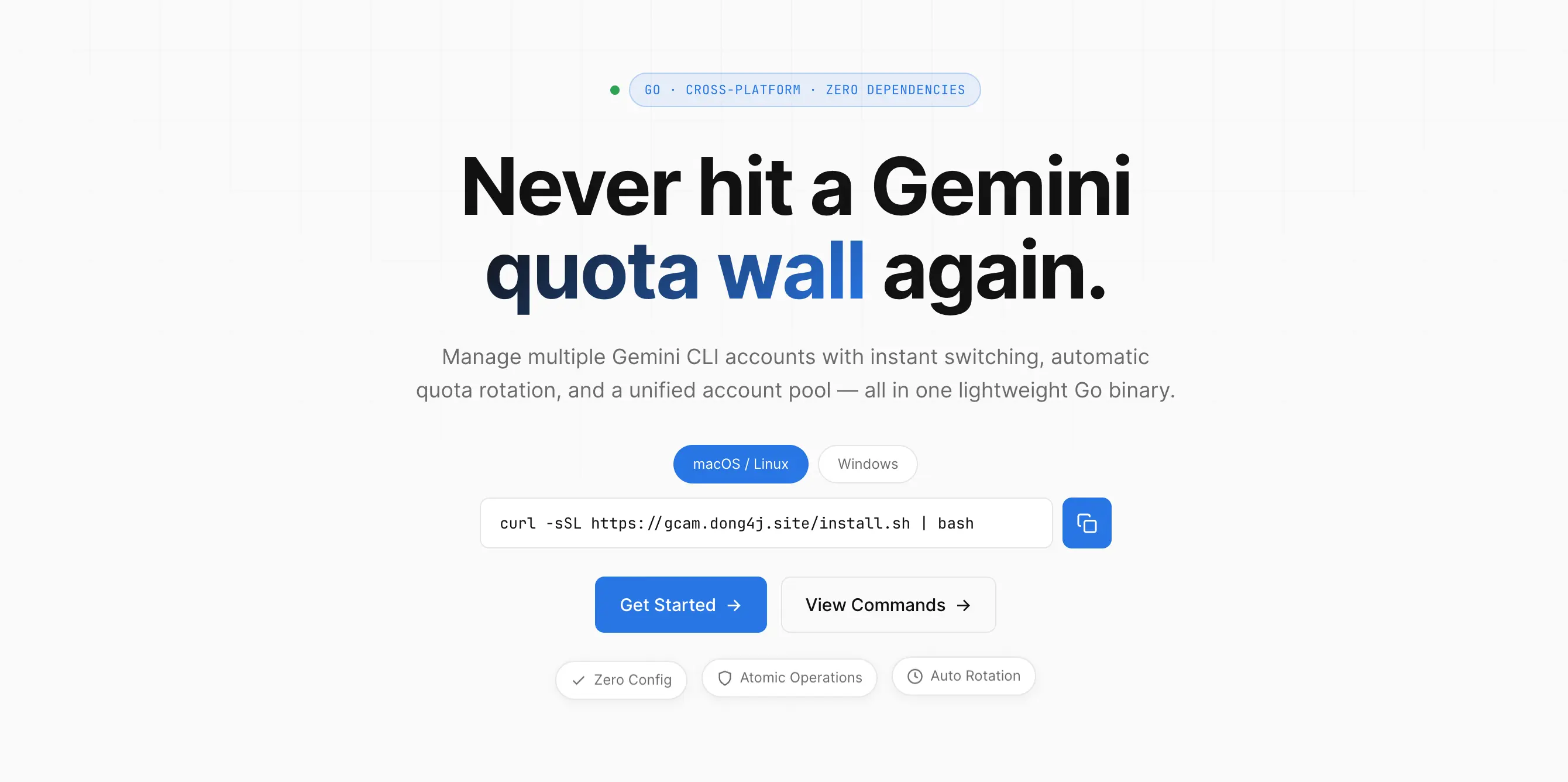 如何让 Gemini CLI 实现多账号无感切换