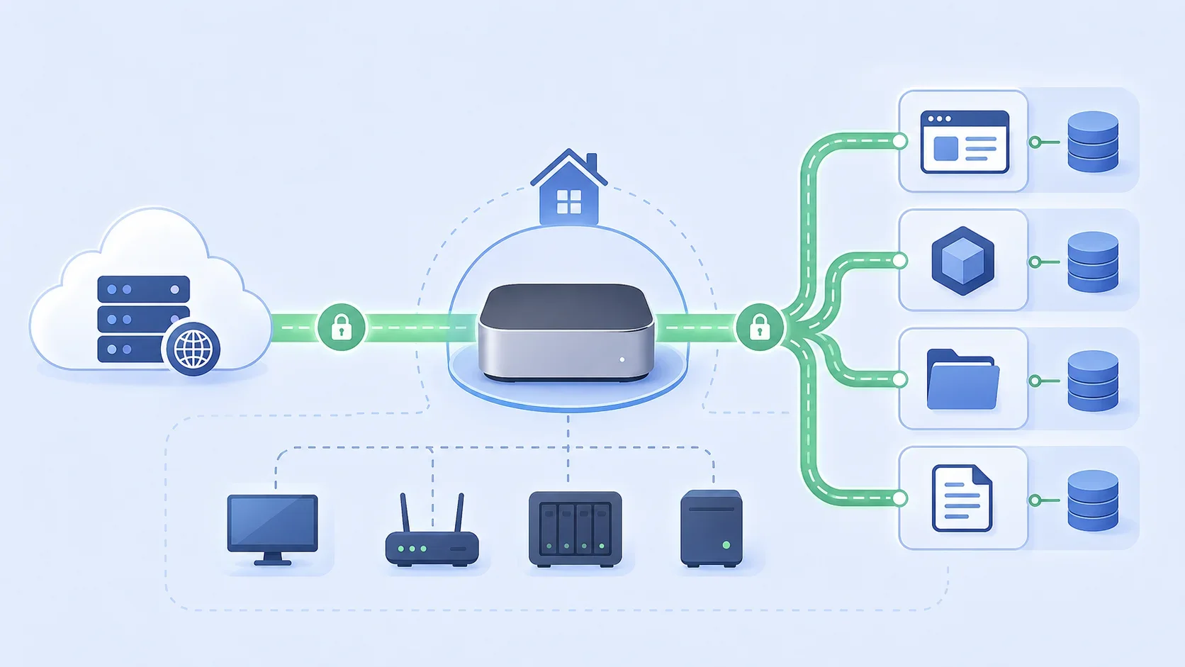 用一台 Mac mini M2 当博客网关：WireGuard 把分散的服务收编回家
