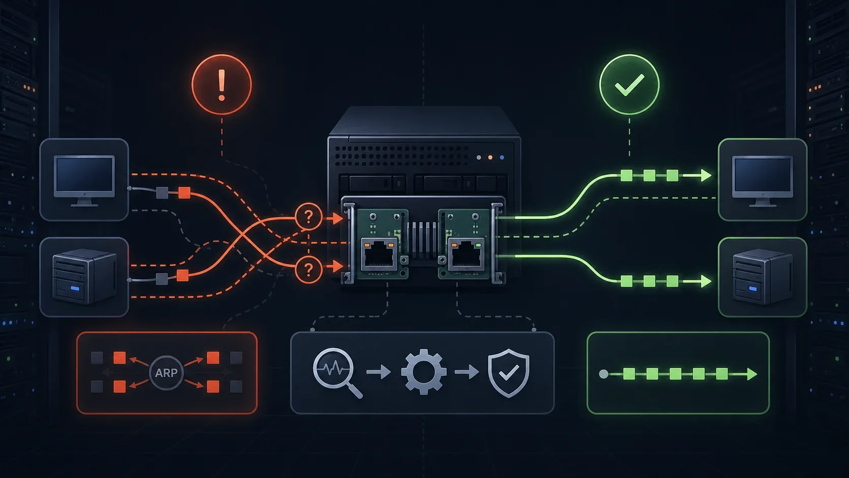 PVE 万兆网卡只跑 1G？一次 ARP Flux 的完整排查记录